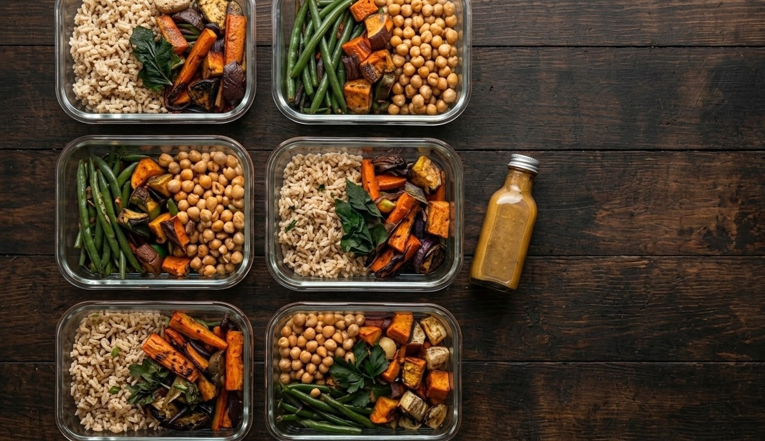 Healthy meal prep bowls